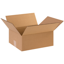 12 x 10 x 5" Flat Corrugated Boxes