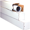 White Square Mailing Tubes
