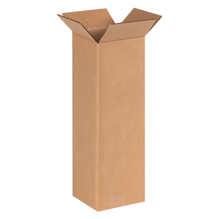 6" x 6" x 18" Tall Corrugated Boxes