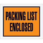 Packing List Envelopes