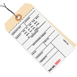 Inventory Tags 2 Part Carbonless #8 Pre-Wired