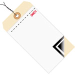 Inventory Tags 3 Part Blank with Carbon #8 - Pre-Wired