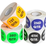 Inventory Labels - Quarters and Years