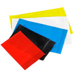 Colored Reclosable Poly Bags - 2 Mil