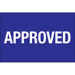 Pre-Printed Inventory Control Labels - Rectangles