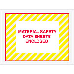 MSDS Envelopes