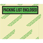 Environmental "Packing List Enclosed"  Envelopes