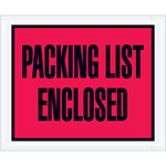 "Packing List Enclosed" Envelopes
