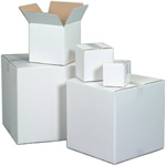White Corrugated Boxes