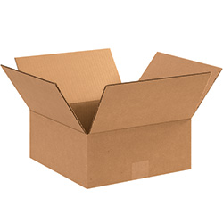 12" x 12" x 5" Flat Corrugated Boxes