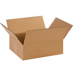 14" x 11" x 4 1/2" Flat Corrugated Boxes