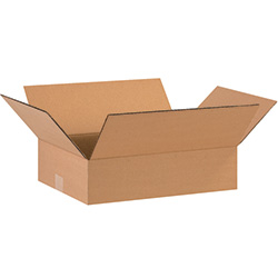 16" x 12" x 4" Flat Corrugated Boxes