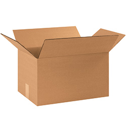 17 1/4" x 11 1/4" x 10" Corrugated Boxes