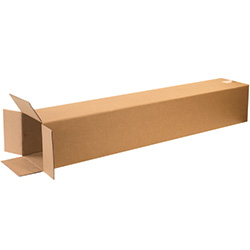 8" x 8" x 48" Tall Corrugated Boxes
