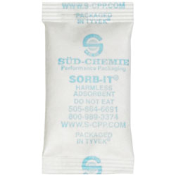 1 1/16" x 2 3/4"  Silica Gel Packets