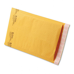 8 1/2" x 14 1/2" (No. 3) Jiffylite® Kraft Self-Seal Bubble Mailers