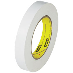 1" x 60 yds. White 3M - 256 Flatback Tape (6.7 Mil)