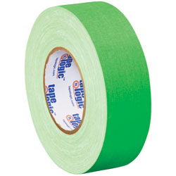 2" x 50 yds. Fluorescent Green 11 Mil Gaffers Tape