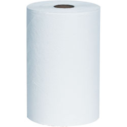 8" x 400' Scott White Hard Wound Roll Towels